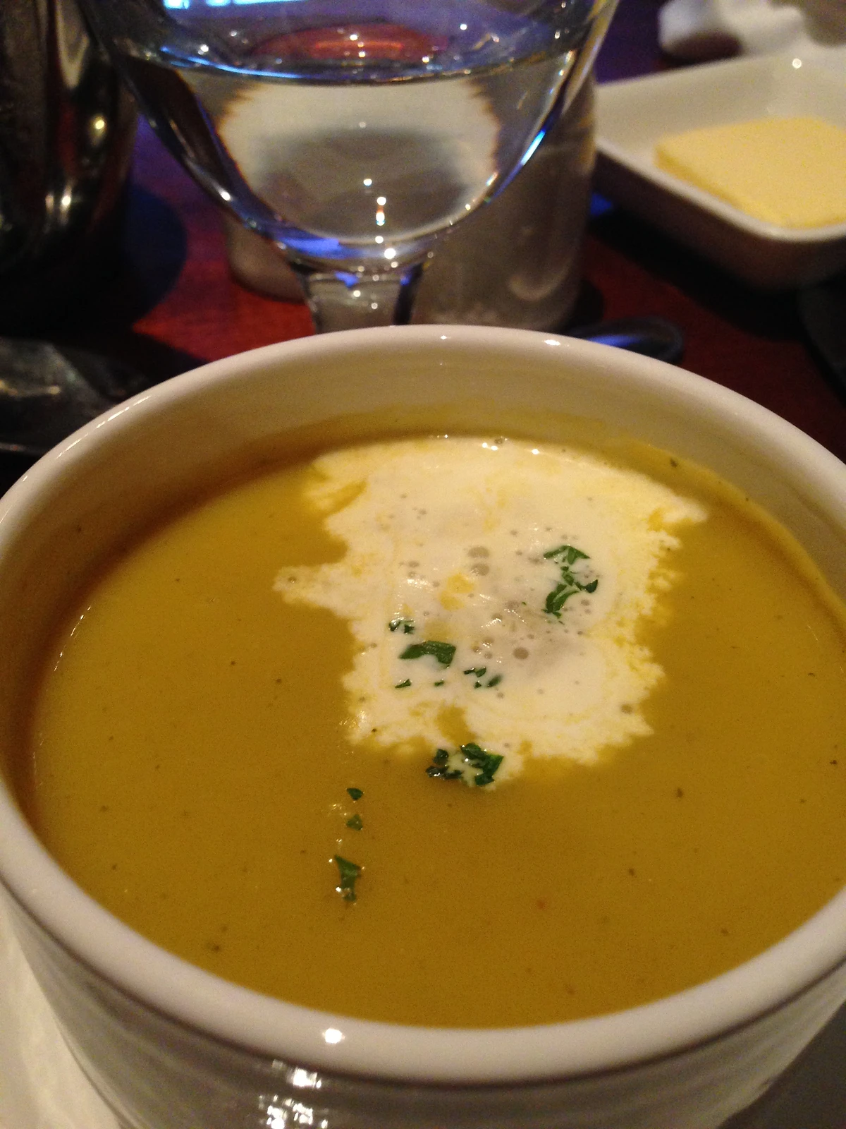 Ballygarry House Hotel soup