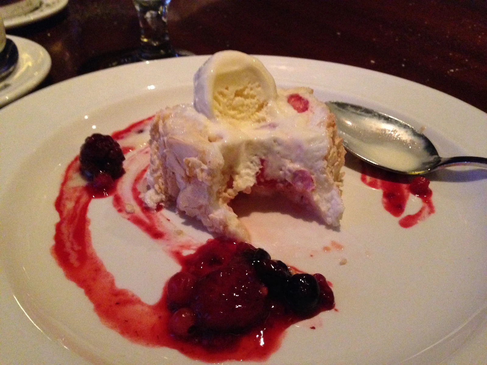 Ballygarry House Hotel desert